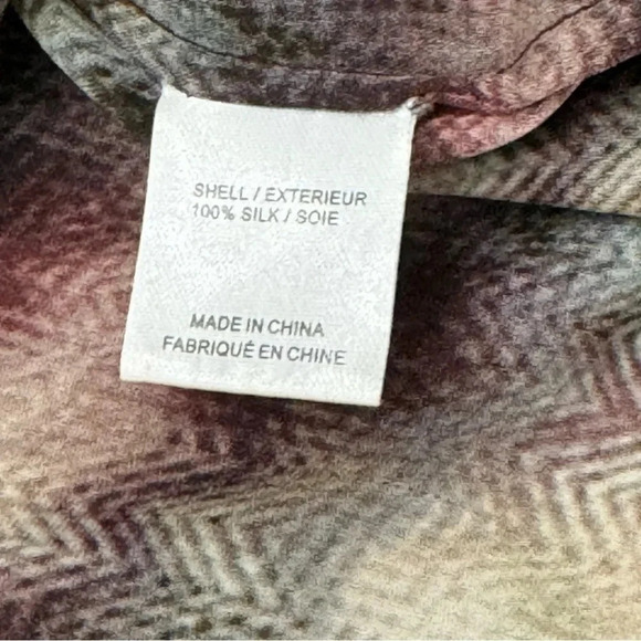 Haute Hippie 100% silk tribal print blouse. Size small. - Picture 4 of 11